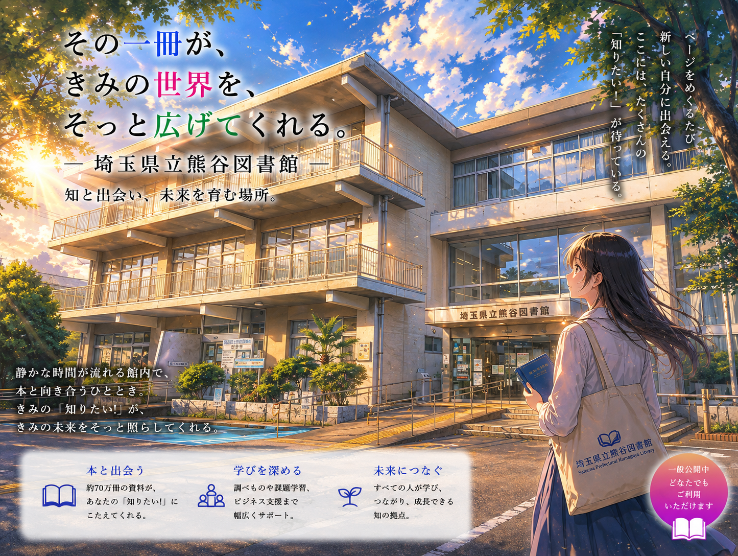 埼玉県立熊谷図書館のイメージ