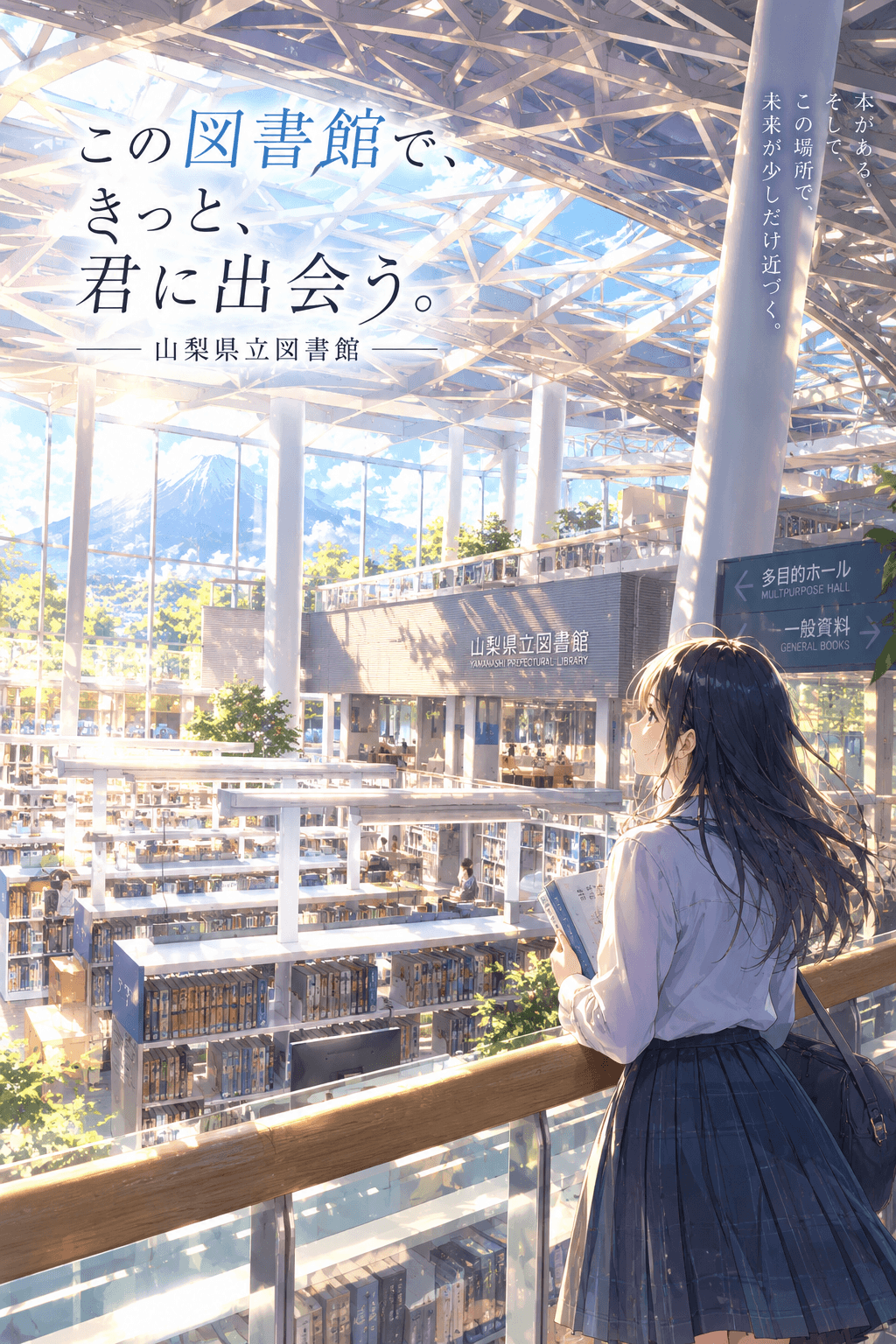 山梨県立図書館のイメージ