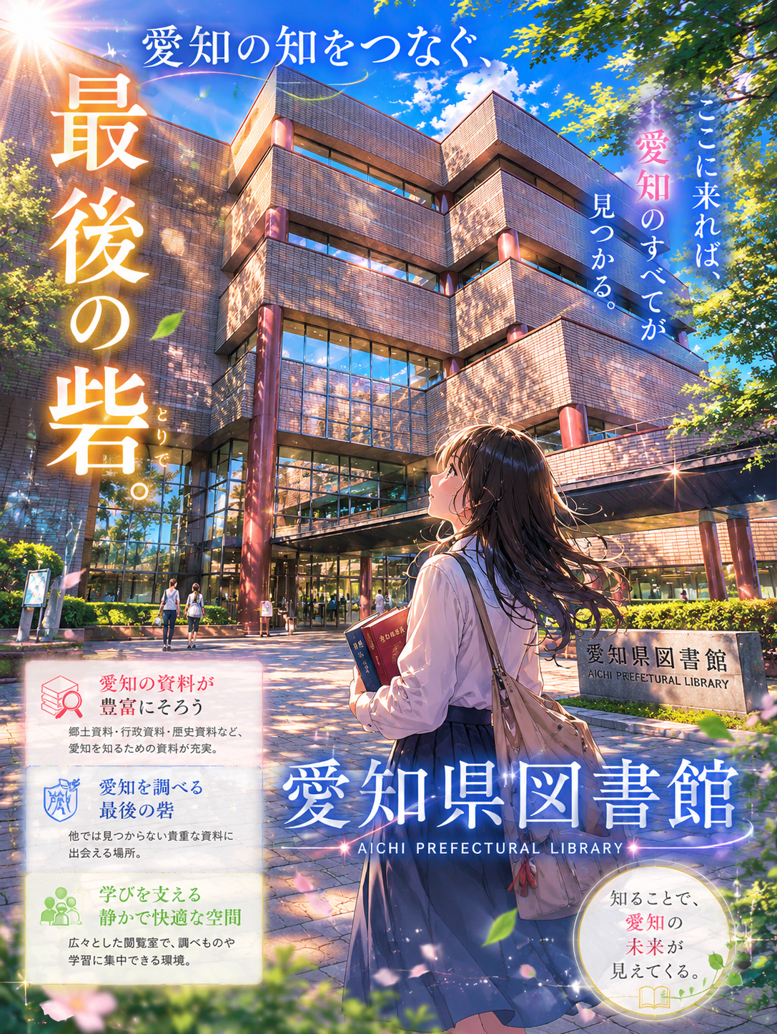 愛知県図書館のイメージ