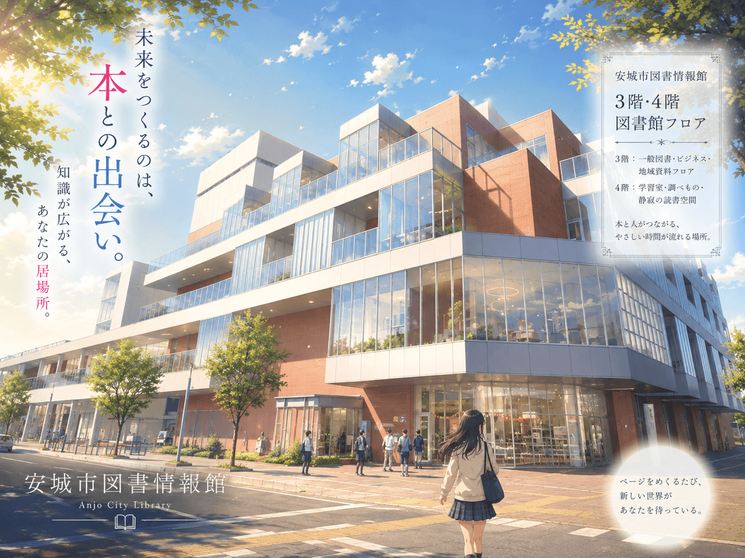 安城市図書情報館のイメージ