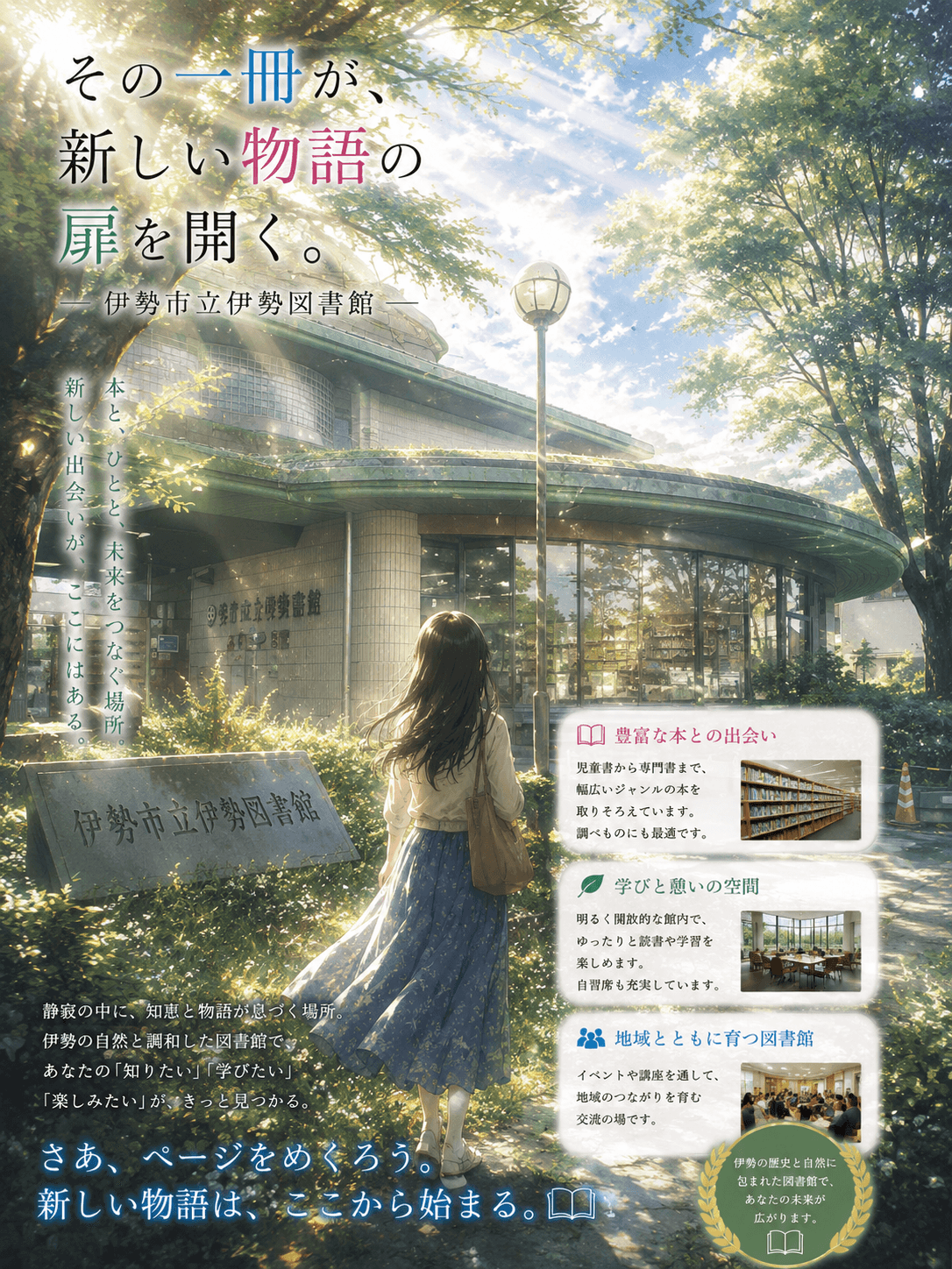 伊勢市立図書館のイメージ