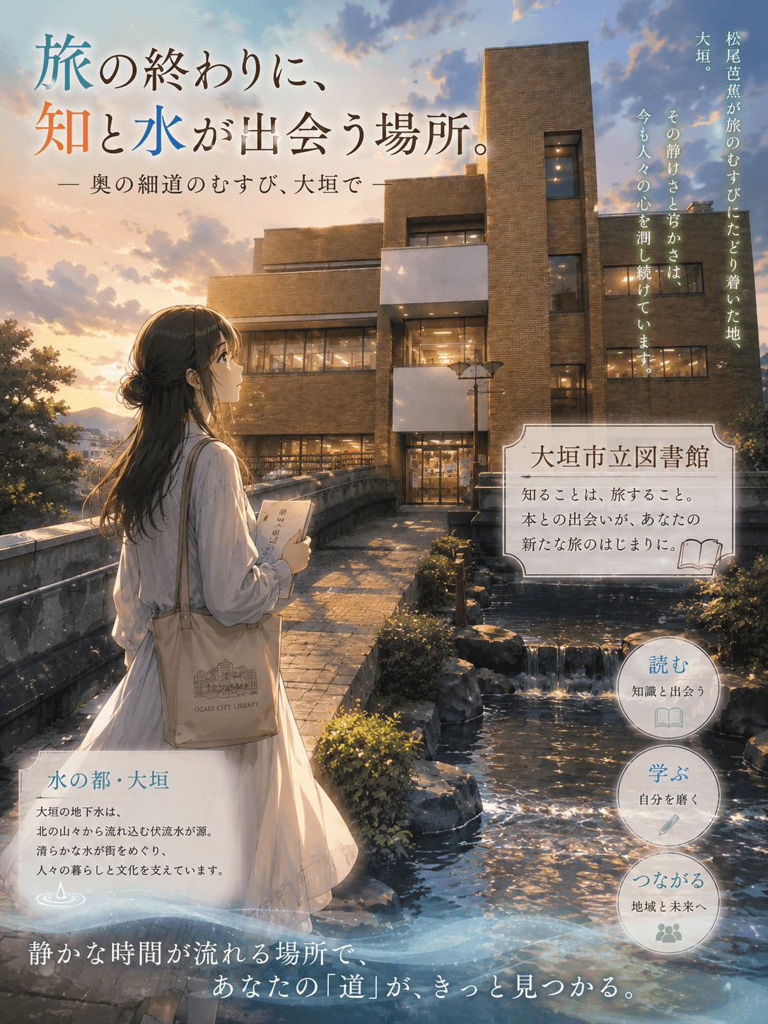 大垣市立図書館のイメージ