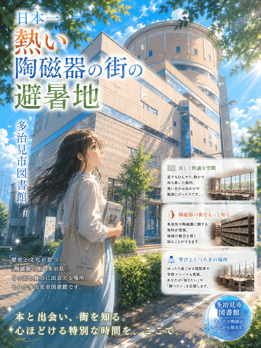 多治見市図書館のイメージ